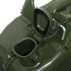 Канистра стальная для ГСМ ZARYA, 20 л, металлическая, крышка с рычагом - Фото 11