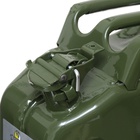 Канистра стальная для ГСМ ZARYA, 20 л, металлическая, крышка с рычагом - Фото 10