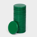 Крышка для консервирования Komfi, ТО-82 мм, металл, цвет зеленый, упаковка 20 шт - Фото 2