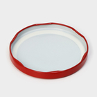 Крышка для консервирования Komfi, ТО-82 мм, жесть, винтовая, лак, литография, фасовка 20 шт., красная - Фото 6