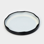 Крышка для консервирования Komfi, ТО-82 мм, жесть, винтовая, лак, литография, фасовка 20 шт., чёрная - Фото 6