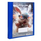 Папка-портфолио А4, Calligrata «Гонщик», пластиковая, на 2 кольцах, без вкладышей - Фото 2