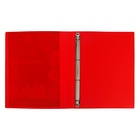 Папка-портфолио А4, Calligrata «Переменка», пластиковая, на 4 кольцах, для школьника, без вкладышей - Фото 5