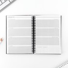 Планер-еженедельник А5, 86 л. В твердой обложке, на гребне «Аниме комикс» - Фото 5