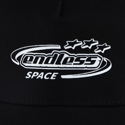 Кепка мужская Space, чёрная, р-р 56