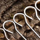 Набор шампуров-спиц 10 шт., рабочая часть - 32 см, ширина - 2.5 мм, толщина - 2.5 мм - Фото 4