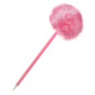 Ручка шариковая-прикол Calligrata "Барби", шар, розовый - фото 12138659