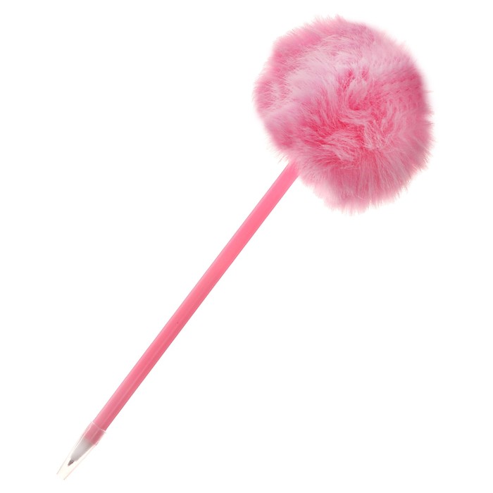 Ручка шариковая-прикол Calligrata "Барби", шар, розовый - Фото 1