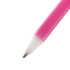 Ручка шариковая-прикол Calligrata "Барби", шар, розовый - Фото 3