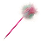 Ручка шариковая-прикол Calligrata "Барби", шар разноцветный - фото 10004877