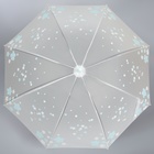 Зонт - трость полуавтоматический «Цветы», 8 спиц, R = 45 см, цвет МИКС - Фото 12