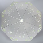 Зонт - трость полуавтоматический «Цветы», 8 спиц, R = 45 см, цвет МИКС - Фото 14