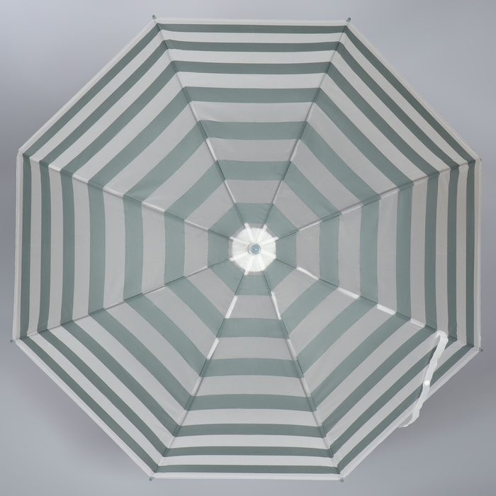 Зонт - трость полуавтоматический «Полосы», 8 спиц, R = 45 см, цвет МИКС - фото 1908104850