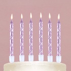 Свечи для торта, розовые, 12 шт., 11,5 х 17 см. - Фото 6