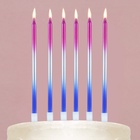 Свечи для торта «Make a wish», 7,5 х 18 см. - фото 9487876