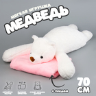 Мягкая игрушка «Медведь» с пледом, 70 см - Фото 1