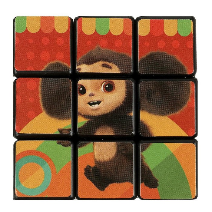 Логическая игра кубик 3 × 3 «Чебурашка», 11 × 17 × 9 см