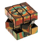 Логическая игра кубик 3 × 3 «Чебурашка», 11 × 17 × 9 см - фото 3940744
