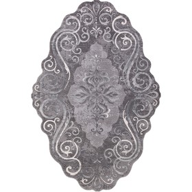 Ковёр прямоугольный Karmen Hali Safir, размер 156x230 см, цвет grey/grey