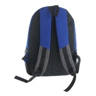 Рюкзак молодёжный "Мини", 1 отдел, наружный карман, 2 боковых кармана, цвет синий - Фото 3