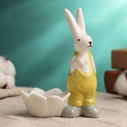 Подставка под яйцо TAKE IT EASY «Фигурка: Кролик», 8×6×12 см, МИКС - Фото 2