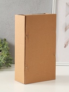 Фигура керамика «Две птички на ветке», белый с золотом, 7×15.5×29.5 см - фото 63092816