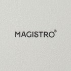 Десертные тарелки Magistro Lofty, d=20 см, набор 6 шт., фарфор, белые - Фото 6