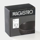 Набор мисок фарфоровых Magistro Lofty, 2 предмета: 300 мл, d=12 см, цвет черный - Фото 7