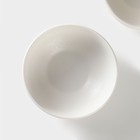Набор салатников Magistro Lofty, 2 предмета: 300 мл, d=12 см, фарфор, белый - Фото 3