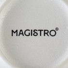 Набор салатников Magistro Lofty, 2 предмета: 300 мл, d=12 см, фарфор, белый - Фото 6
