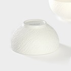 Салатники Magistro Lofty, набор 2 шт.: 600 мл, d=14 см, фарфор, белые - Фото 4