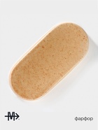 Блюдо сервировочное фарфоровое Magistro Stone, 24.5×11.5×2.5 см - Фото 2