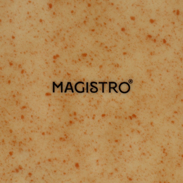 Блюдо сервировочное фарфоровое Magistro Stone, d=20 см