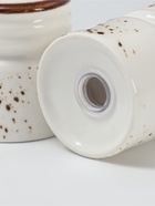 Набор для специй Magistro «Церера», 2 предмета: солонка, перечница, фарфор, белый - Фото 4