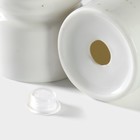 Набор для специй 2 пред Magistro "Церера" солонка, перечница, цвет бело-золотой - фото 63198929