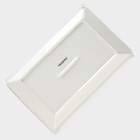 Блюдо для подачи Magistro «Церера», 28×17.5 см, фарфор, голубое - Фото 4