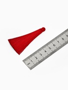 Подвеска декоративная «Кисть», 2 шт., L=6.5 см, бордовая - Фото 2