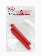 Подвеска декоративная «Кисть», 2 шт., L=6.5 см, красная - Фото 5