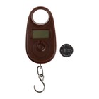 Весы-безмен Luazon LVU-01, электронные, до 25 кг, точность до 5 г, подсветка, коричневые - Фото 8