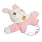 Мягкая погремушка Крошка Я «Милая зайка», от 3 мес. - Фото 6