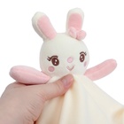 Комфортер - игрушка для сна новорожденных Крошка Я «Милая зайка», погремушка, белый/розовый - Фото 9