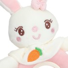 Игрушка-погремушка мягкая Крошка Я «Милая зайка», от 3 мес. - Фото 5