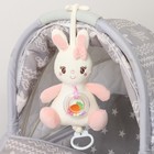 Подвеска музыкальная на кроватку/коляску Крошка Я «Милая зайка», заводная, с погремушкой, от 3 мес. - Фото 10