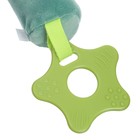 Пищалка - погремушка Крошка Я «Лягушастик», с прорезывателем, от 3 мес. - Фото 6