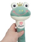 Пищалка - погремушка Крошка Я «Лягушастик», с прорезывателем, от 3 мес. - Фото 7