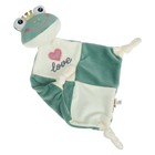 Комфортер - игрушка для сна новорожденных, Крошка Я «Лягушастик», погремушка, зеленый - Фото 2