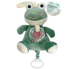 Подвеска музыкальная на кроватку/коляску Крошка Я «Лягушастик», заводная, с погремушкой, от 3 мес. - Фото 10