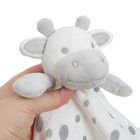 Комфортер - игрушка для сна новорожденных, Крошка Я «Коровка», погремушка, белый - Фото 6