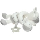 Растяжка - спираль на коляску/кроватку Крошка Я «Коровка», с пищалкой, с прорезывателем, от 3 мес. - Фото 8