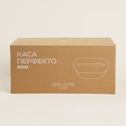 Хлебница металлическая с бамбуковой крышкой SL Home «каса Перфекто», 2 предмета: хлебница 36×20×15.5 см, длина ножа 28.3 см - Фото 7